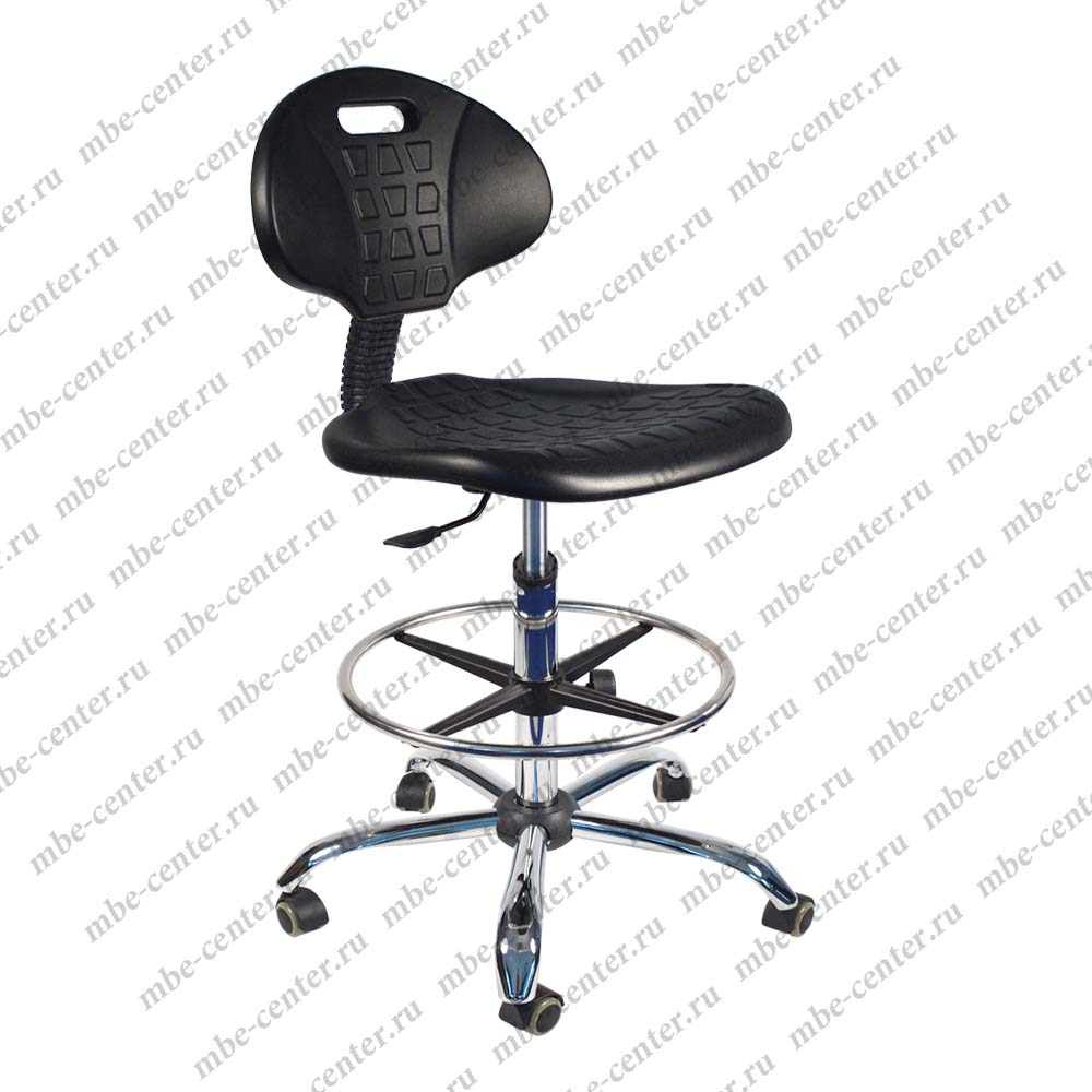Лабораторный стул с опорой для ног Proxy-02/1/260/D2/B33